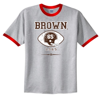 Brown Bears '65 Helmet Ringer Tee