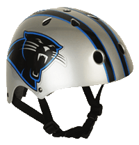 Carolina Panthers Multi-Sport Bike Helmet