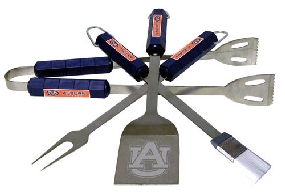 Auburn Tigers BBQ Tool Set