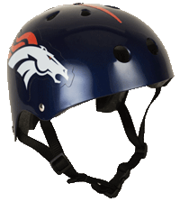 Denver Broncos Multi-Sport Bike Helmet