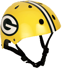 Green Bay Packers Multi-Sport Bike Helmet