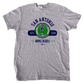 unknown San Antonio Gunslingers Circle Tee