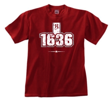 Harvard Crimson 1636 Tee