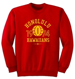 unknown Honolulu Hawaiians 1974 Crew Sweatshirt