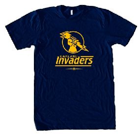 unknown Oakland Invaders Logo Tee
