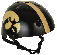 Iowa Hawkeyes Multi-Sport Bike Helmet