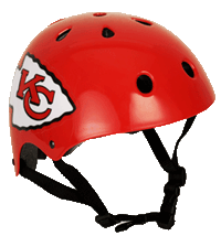 Kansas City Chiefs Multi-Sport Bike Helmet