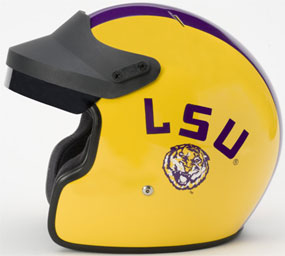 LSU Tigers Motorcycle Helmet