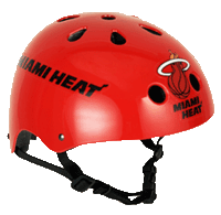 Miami Heat Multi-Sport Bike Helmet