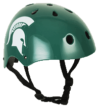 Michigan State Spartans Multi-Sport Bike Helmet