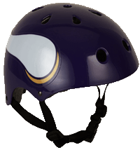 Minnesota Vikings Multi-Sport Bike Helmet