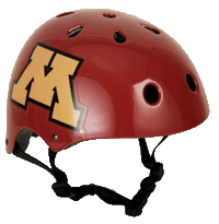 Minnesota Golden Gophers Multi-Sport Bike Helmet