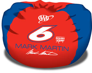 Mark Martin Bean Bag Chair