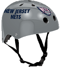 New Jersey Nets Multi-Sport Bike Helmet