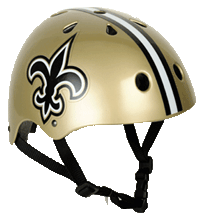 New Orleans Saints Multi-Sport Bike Helmet