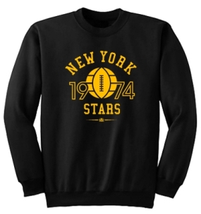 unknown New York Stars 1974 Crew Sweatshirt