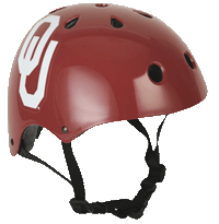 Oklahoma Sooners Multi-Sport Bike Helmet