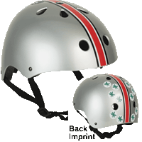 Ohio State Buckeyes (buckeye leaves) Multi-Sport Bike Helmet