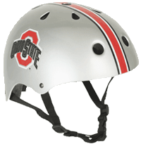 Ohio State Buckeyes (with logo) Multi-Sport Bike Helmet