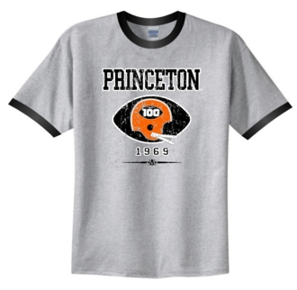 Princeton Tigers '69 Helmet Ringer Tee