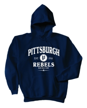 unknown Pittsburgh Rebels Clubhouse Vintage Hoody
