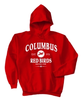 unknown Columbus Red Birds Clubhouse Vintage Hoody