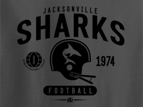 Jacksonville Sharks 1974 Crew Sweatshirt