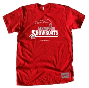 memphis showboats t shirt