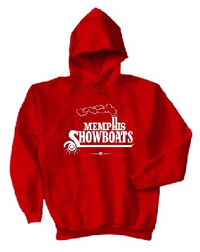 unknown Memphis Showboats Logo Hoody