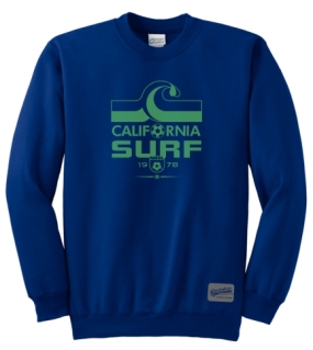 unknown California Surf Crew Sweatshirt