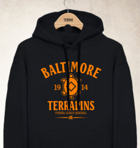 Baltimore Terrapins Clubhouse Vintage Hoody
