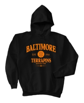 unknown Baltimore Terrapins Clubhouse Vintage Hoody