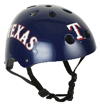 Texas Rangers Multi-Sport Bike Helmet