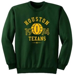 unknown Houston Texans 1974 Crew Sweatshirt