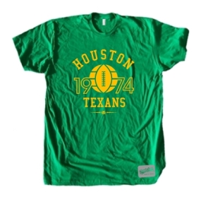 unknown Houston Texans 1974 T-Shirt
