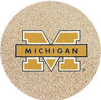 Thirstystone Michigan Wolverines Collegiate Coasters