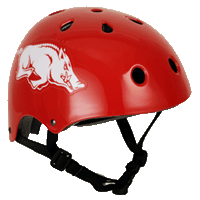 Arkansas Razorbacks Multi-Sport Bike Helmet
