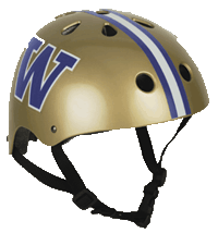 Washington Huskies Multi-Sport Bike Helmet