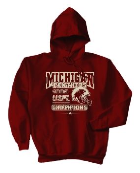 unknown Michigan Panthers '83 USFL Champs Hoody