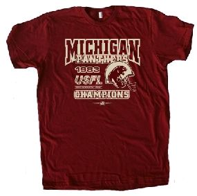 unknown Michigan Panthers '83 USFL Champs Tee