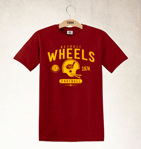 Detroit Wheels 1974 T-Shirt