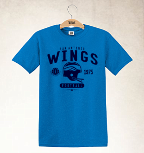 San Antonio Wings 1975 T-Shirt