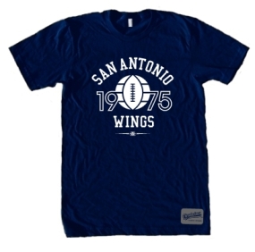 unknown San Antonio Wings 1975 T-Shirt