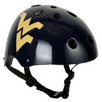 West Virginia Mountaineers Multi-Sport Bike Helmet