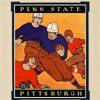 Vintage Framed College Football Program Covers